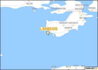 map of Lambrinó