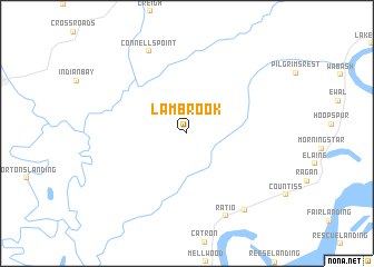 map of Lambrook