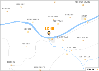 map of Lamb