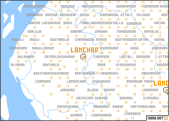map of Lām Char