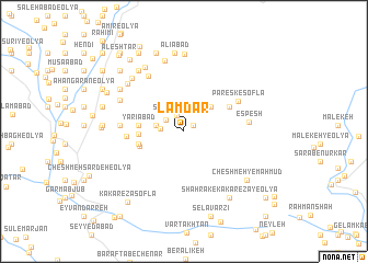 map of Lamdar