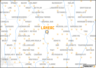 map of Laméac