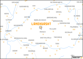 map of Lam‘eh Dasht