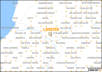 map of Lameira