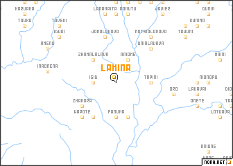 map of Lamina