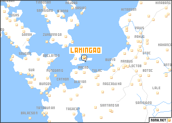 map of Lamingao