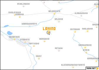 map of Lamino