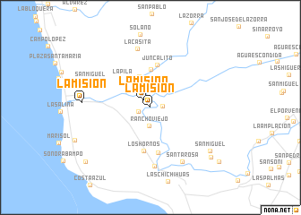 map of La Misión