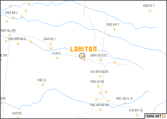 map of Lamitan