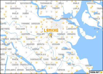 map of Lãm Khe