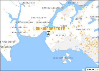 map of Lam Kiong Estate