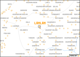 map of Lam-Lam