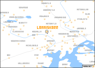 map of Lammiskärr