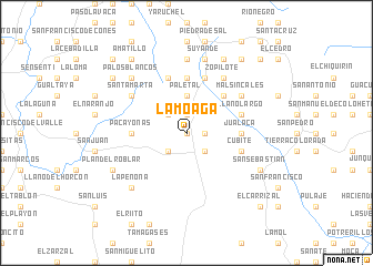 map of La Moaga