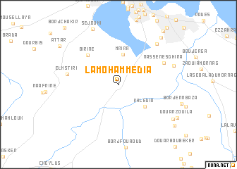 map of La Mohammedia