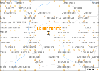 map of La Montañita