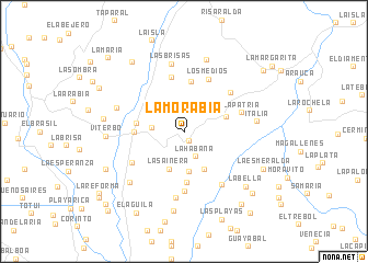 map of La Morabia
