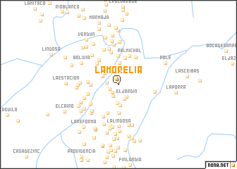 map of La Morelia