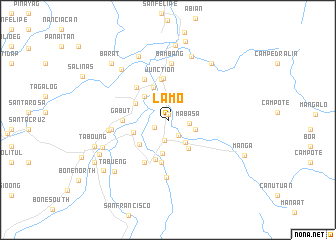 map of Lamo