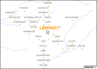 map of Lampanin