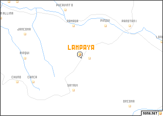map of Lampaya