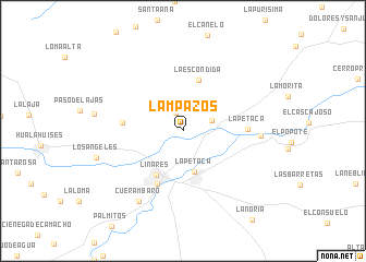 map of Lampazos