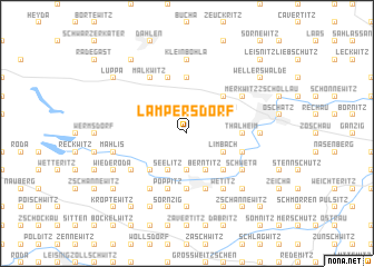 map of Lampersdorf