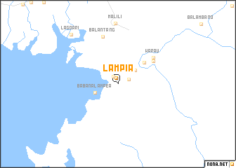map of Lampia