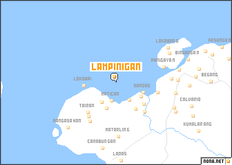 map of Lampinigan
