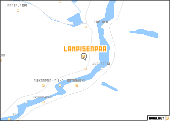 map of Lampisenpää