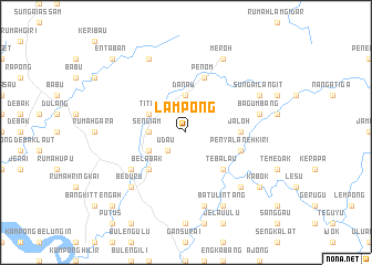 map of Lampong