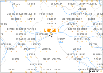 map of Lam Sơn