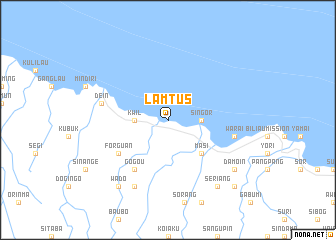 map of Lamtus