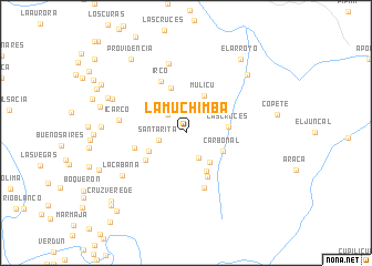map of La Muchimba