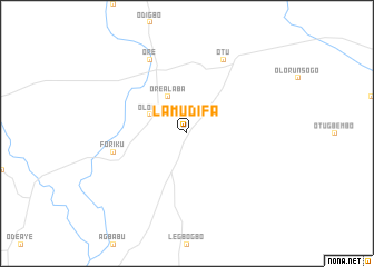 map of Lamudifa
