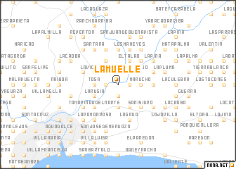 map of La Muelle