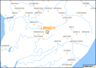 map of Lamugyi