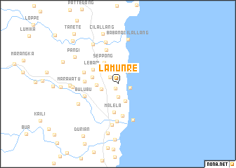 map of Lamunre