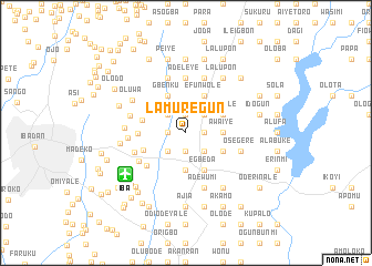 map of Lamuregun