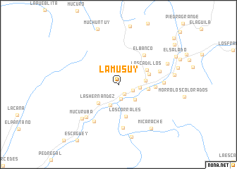 map of La Musuy