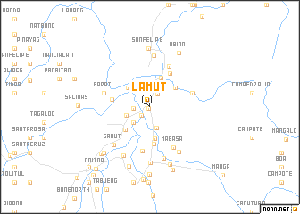 map of Lamut