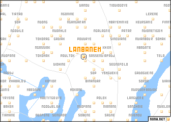 map of Lanbanèm