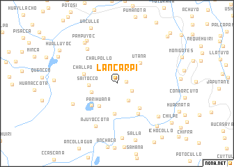 map of Lancarpi