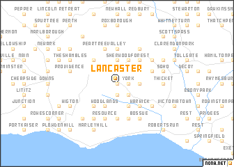 map of Lancaster
