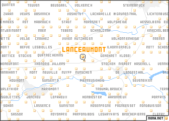 map of Lanceaumont