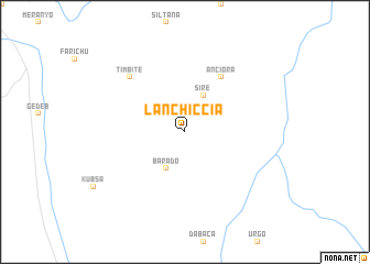 map of Lanchiccia