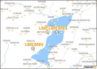 map of Lancones