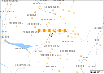 map of Landai Kazha Kili