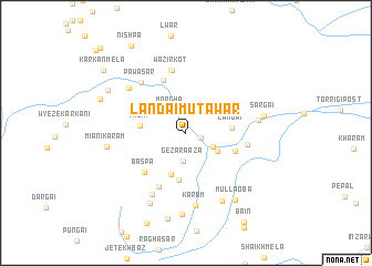 map of Landai Mutawar