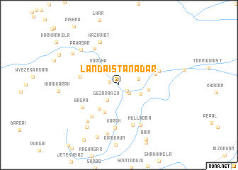 map of Landai Stānadār